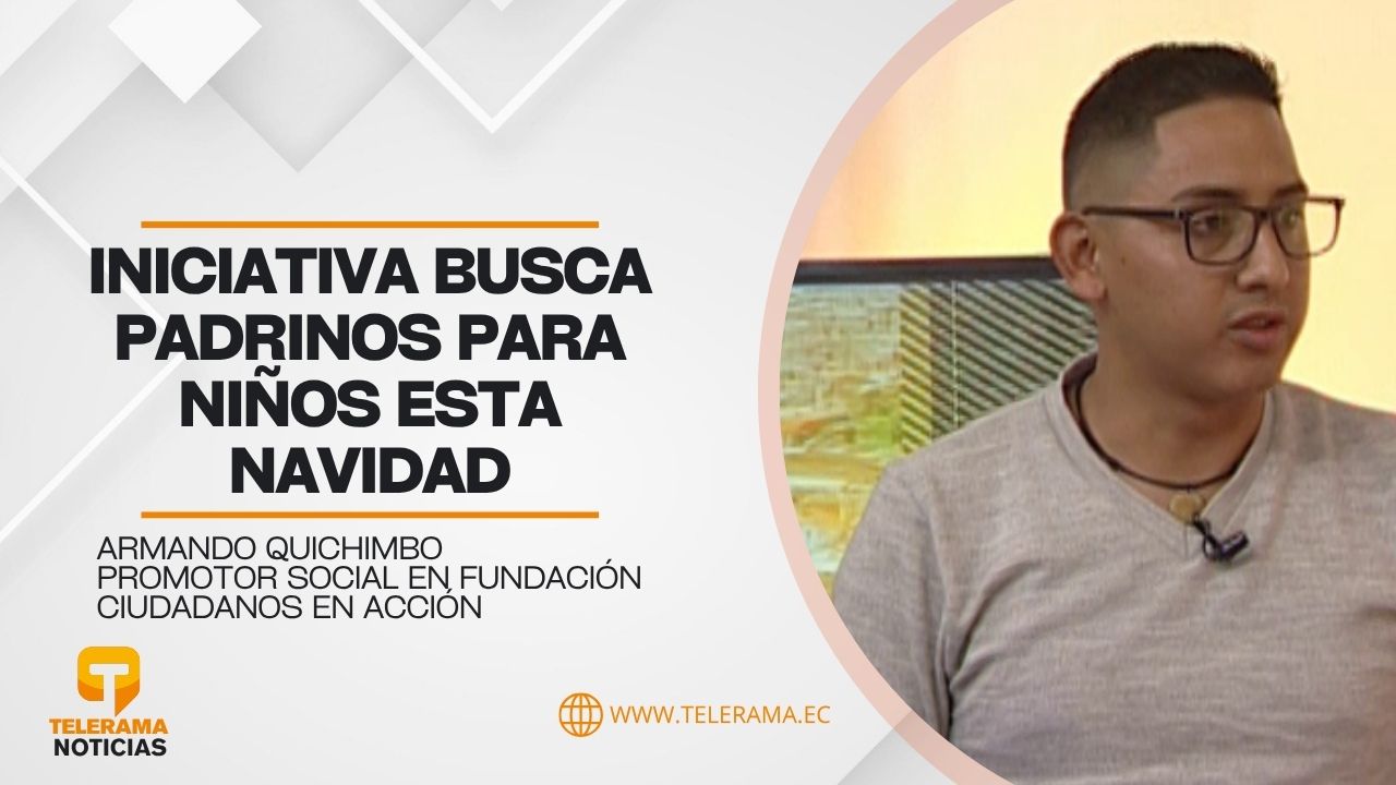 Promotor social en Fundación Ciudadanos en Acción 
Tema: Iniciativa busca padrinos para niños esta navidad