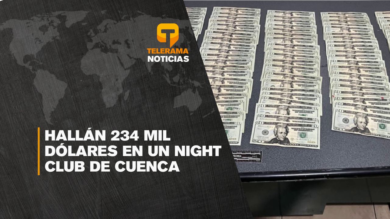 Hallan 234 mil dólares en un night club de Cuenca